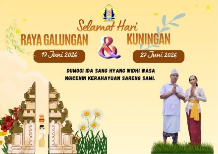 Rahajeng Rahina Galungan & Kuningan